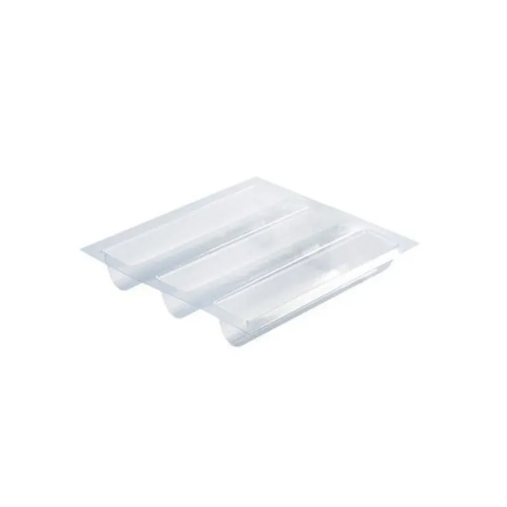 2 moules à inserts pour bûches en plastique-Cerf Dellier Discount