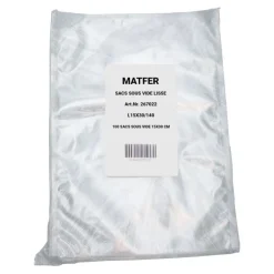 100 sacs sous-vide lisse 90 microns 15 x 40 cm-Cerf Dellier Online