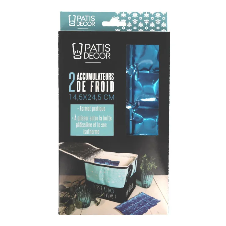 Accumulateurs de froid (x 2)-Cerf Dellier Sale