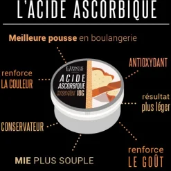 Acide Ascorbique 10 g-Cerf Dellier Sale
