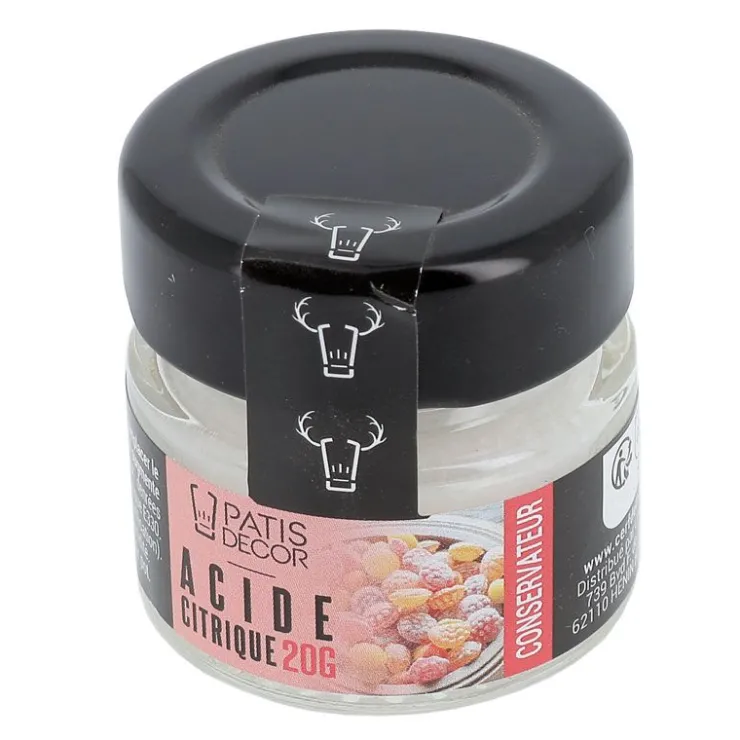Acide Citrique 20 g-Cerf Dellier Online