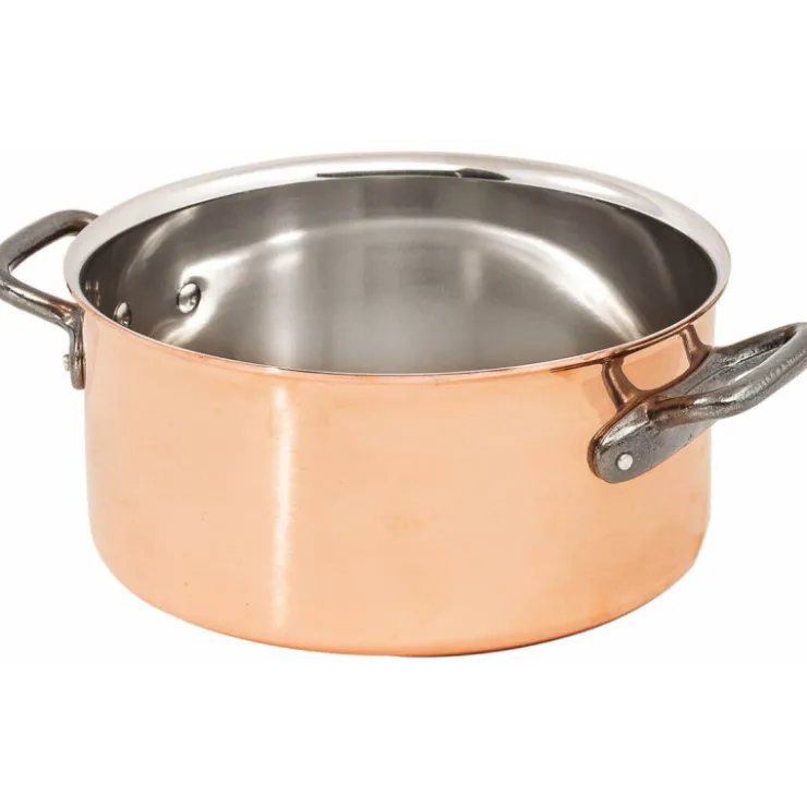 Alliance cuivre faitout 24 cm-Cerf Dellier Outlet