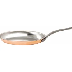Alliance cuivre poêle ovale 36 x 21 cm-Cerf Dellier Online