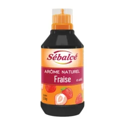 Arôme alimentaire Fraise Sébalcé 500 ml-Cerf Dellier New