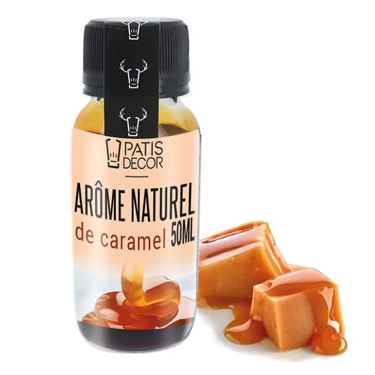Arôme naturel de Caramel 50 ml-Cerf Dellier Hot