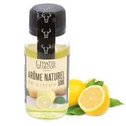 Arôme naturel de Citron 50 ml-Cerf Dellier Hot