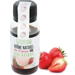 Arôme naturel de Fraise biologique 50 ml-Cerf Dellier Clearance
