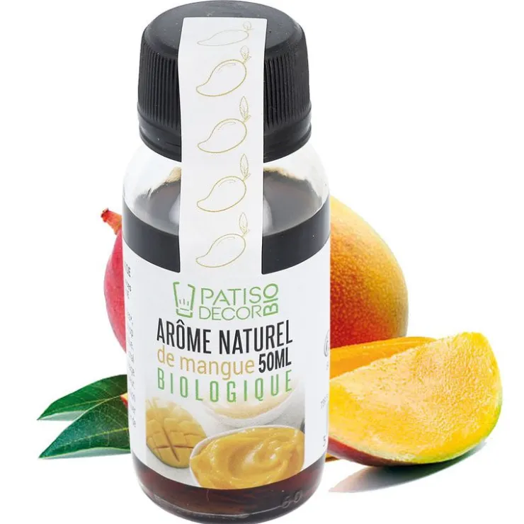 Arôme naturel de mangue biologique 50 ml - DDM 03/25-Cerf Dellier New