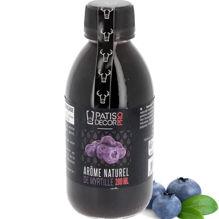 Arôme naturel de Myrtille 200 ml-Cerf Dellier Discount