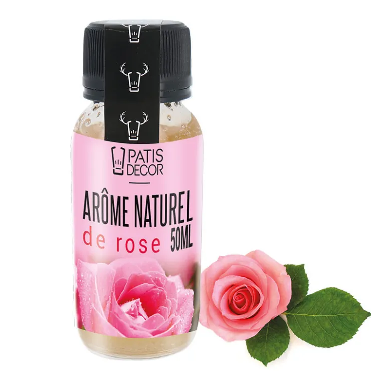 Arôme naturel de Rose 50 ml-Cerf Dellier New