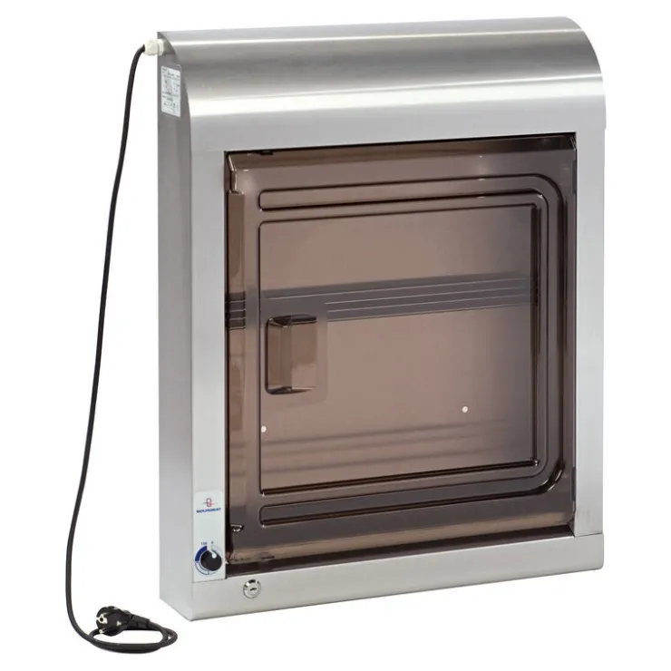 Armoire de décontamination avec serrure - avec barre aimantée - pour 10 couteaux-Cerf Dellier