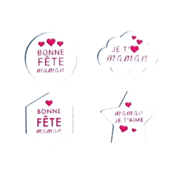 Assortiment chocolats blancs Bonne Fête Maman (x 96) - DDM 10/24-Cerf Dellier Outlet