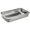 Bac gastronorme plein inox - sans anse - GN 1/1 profondeur 20 cm-Cerf Dellier New