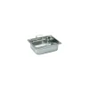 Bac gastronorme plein inox - avec anses escamotables - GN 1/2 profondeur 20 cm-Cerf Dellier Outlet