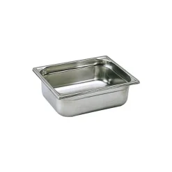 Bac gastronorme plein inox - sans anse - GN 1/2 profondeur 15 cm-Cerf Dellier Sale