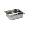 Bac gastronorme plein inox - sans anse - GN 2/3 profondeur 200 cm-Cerf Dellier
