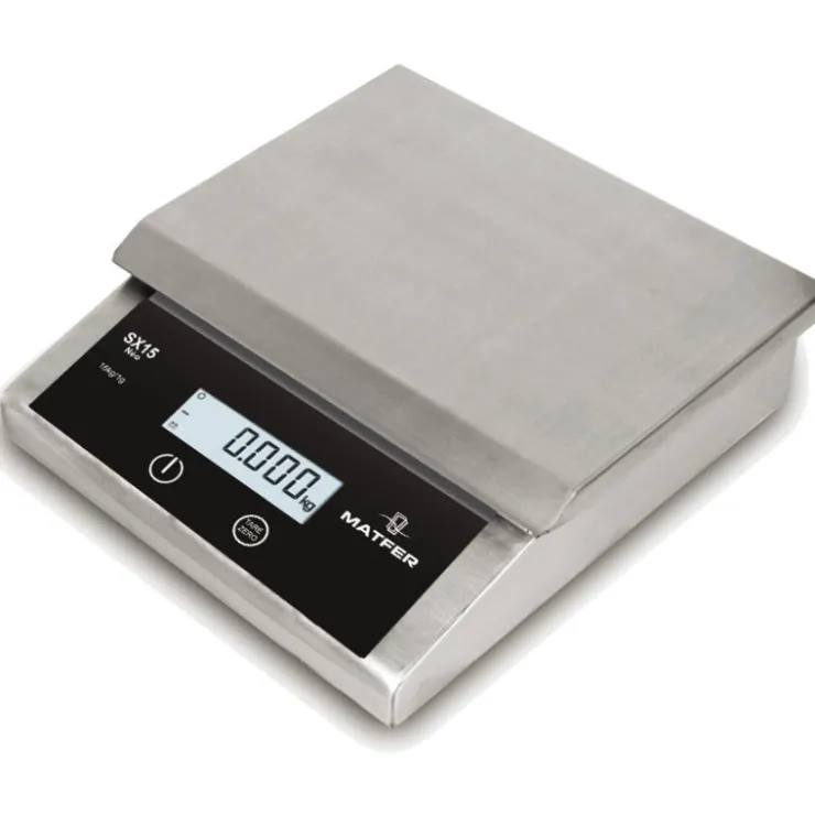 Balance digitale inox SX 15 IP65 jusqu'à 15 Kg/1 g-Cerf Dellier Clearance