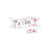 Banderoles azyme Je t'aime assorties (x24)-Cerf Dellier Online