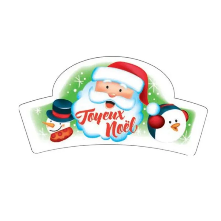 Banderoles azyme Joyeux Noël (x24)-Cerf Dellier Clearance