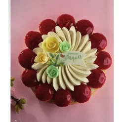 Banderoles azyme vertes Joyeuses Pâques (x24)-Cerf Dellier Hot