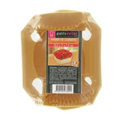 Barquette de cuisson bois 13,5 cm-Cerf Dellier