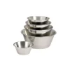 Bassine conique inox, bord roulé ouvert - Ø 32 cm-Cerf Dellier Hot