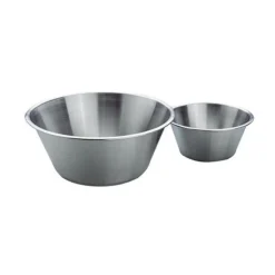 Bassine en inox à bords plats-Cerf Dellier Sale