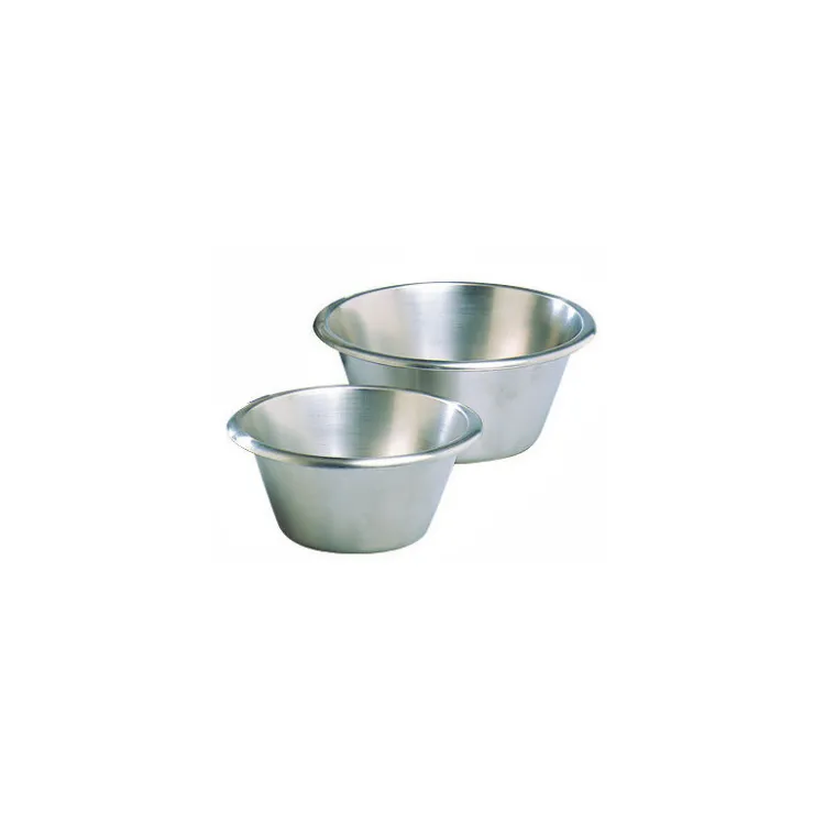 Bassine inox fond plat 36 cm-Cerf Dellier Outlet