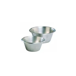 Bassine inox fond plat 26 cm-Cerf Dellier Online