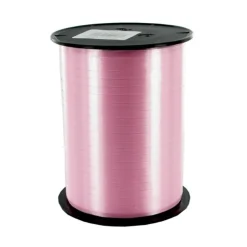 Bolduc satiné rose 5 mm (500 m)-Cerf Dellier New