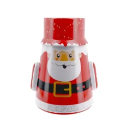 Boîte à biscuits de Noël culbuto père Noël-Cerf Dellier Outlet