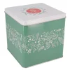 Boîte à biscuits de Noël Houx en métal 14,5 cm-Cerf Dellier New