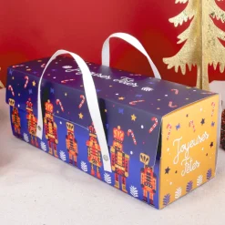 Boîte à buche casse-noisette - 30 x 11 x 11 cm-Cerf Dellier
