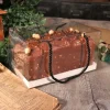 Boîte à gâteau transparente à poignées 20x11x11 cm-Cerf Dellier New
