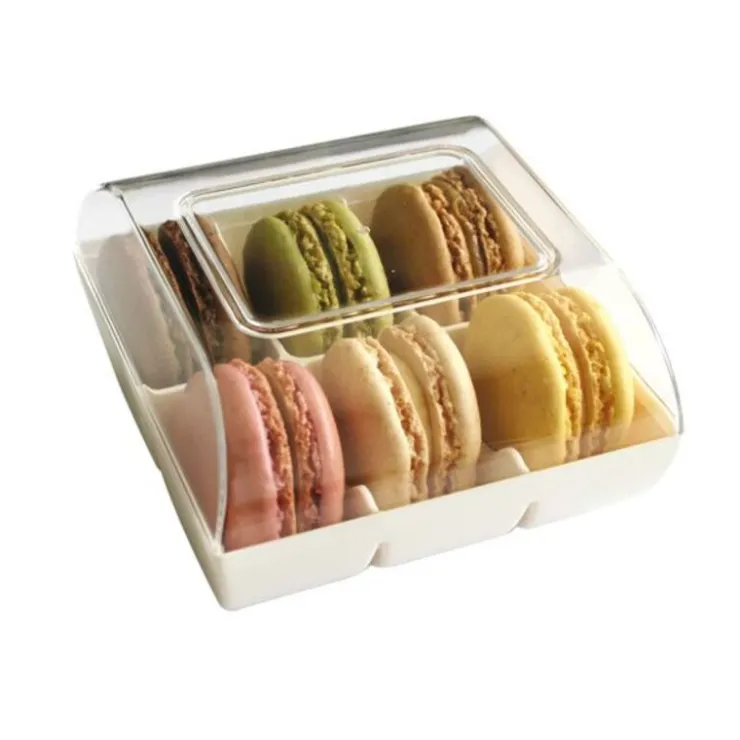 Boîte 6 macarons blanche-Cerf Dellier Clearance