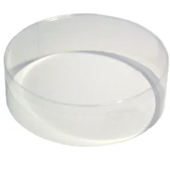 Boîte confiseur ronde transparente - hauteur 6 cm-Cerf Dellier