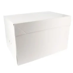 Boîte pâtissière blanche 31 x 41 x 22 cm-Cerf Dellier New