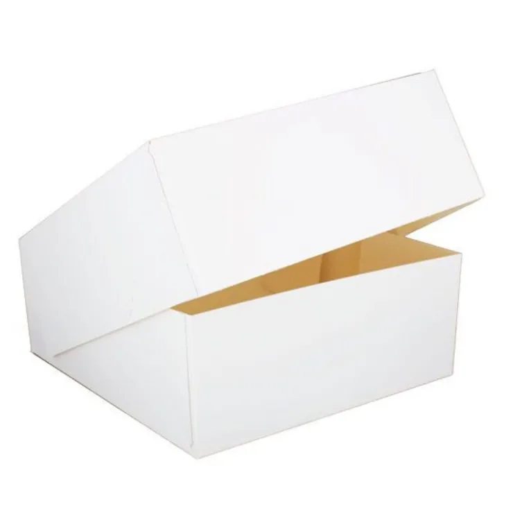 Boîte pâtissière blanche h. 8 cm-Cerf Dellier Sale
