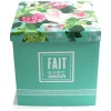 Boîte pâtissière bouquet de fleurs 36 x 36 x 28 cm-Cerf Dellier New