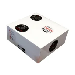 Boîte pâtissière carrée à personnaliser avec stickers 24 x 24 x 10 cm-Cerf Dellier Clearance