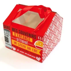 Boîte pâtissière Maison 26 cm, hauteur 24 cm-Cerf Dellier Discount