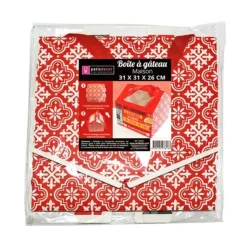 Boîte pâtissière Maison 31 cm, hauteur 26 cm-Cerf Dellier New