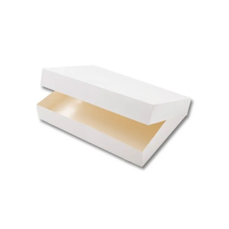 Boîte traiteur blanche 43 x 29 x 6 cm-Cerf Dellier Discount