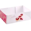 Boîtes petits-fours Pauline 22 x 14 cm Hauteur 6 cm (x 100)-Cerf Dellier Outlet