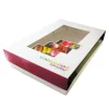 Boîtes pâtissières fenêtres 62 x 42 x 12 cm (x 25)-Cerf Dellier Outlet