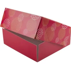 Boîtes pâtissières Pauline 40 x 40 cm Hauteur 8 cm (x 25)-Cerf Dellier Outlet