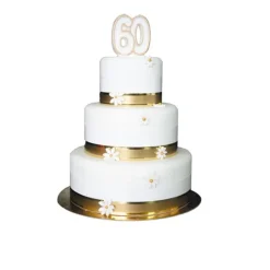 Bougie anniversaire 60 ans-Cerf Dellier