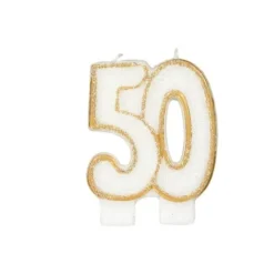 Bougie anniversaire 50 ans-Cerf Dellier Sale