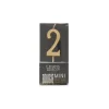Bougie anniversaire dorée chiffre 2-Cerf Dellier Outlet