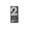 Bougie argentée pailletée chiffre 2-Cerf Dellier Discount
